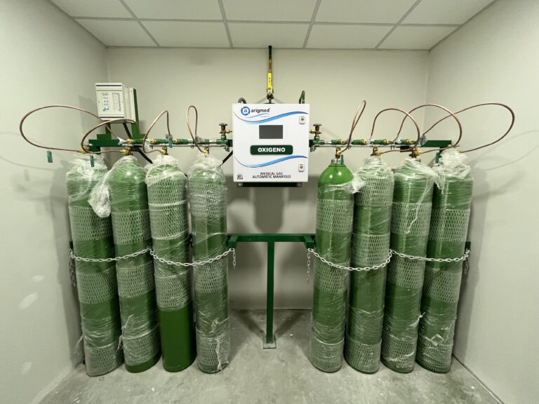Sistema centralizado de oxigeno medicinal