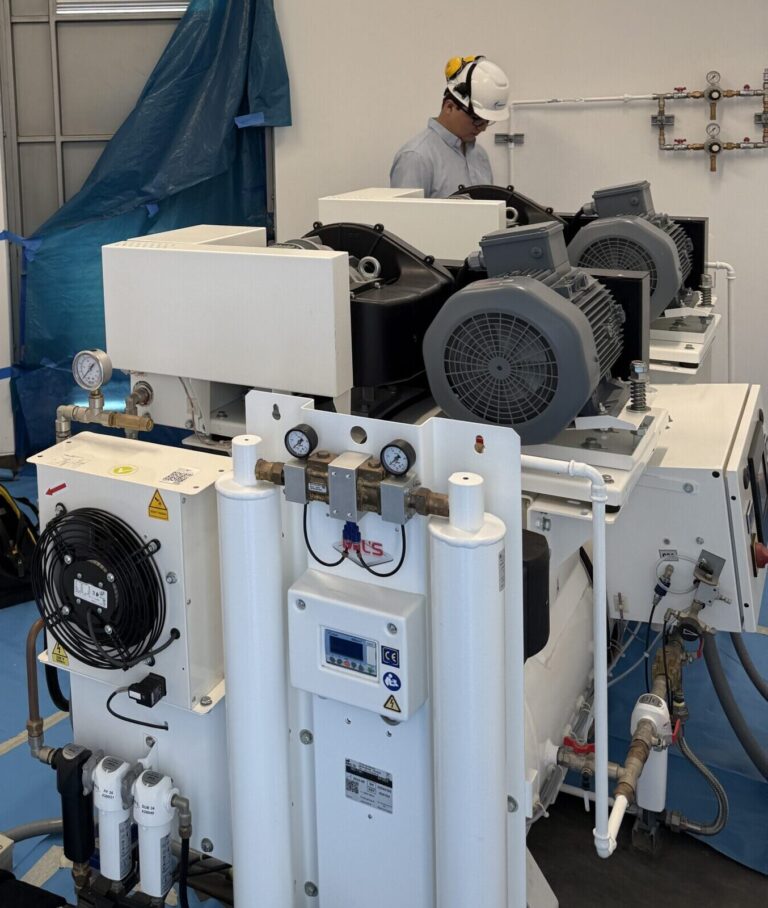 Sistema centralizado de aire medicinal